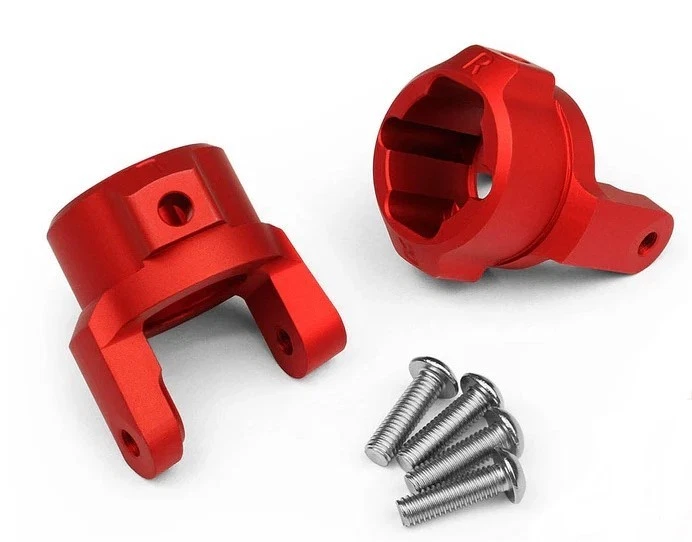 Vanquish VPS02863 1:10 Red Axial SCX10 8° C-Hub Set (Pack of 2) - Image 1 of 1
