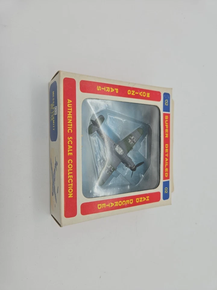 Mini aviones vintage Bachmann Messerschmitt ME-109 modelo de la Segunda Guerra Mundial sin usar, en caja # 02 Hong Kong Foto 1 de 4