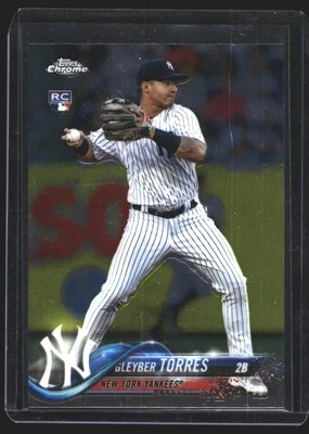 Gleyber Torres 2018 Topps Chrome Update Rookie New York Yankees Foto 1 de 2