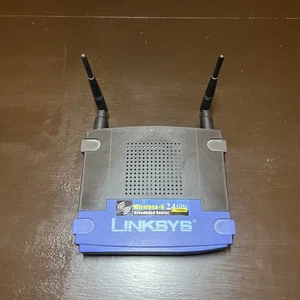Linksys WRT54G 54 Mbps 4-Port 10/100 Wireless G Router No Power Cord - Picture 1 of 6