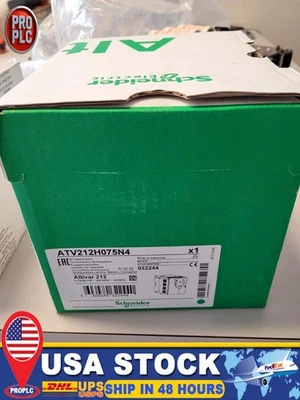 Unidade de frequência variável Schneider ATV212H075N4, VFD, 1HP, 380/480V, nova na caixa - Imagem 1 de 3