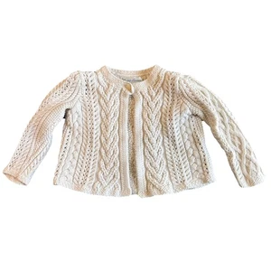 Ralph Lauren Baby 6month cream knit sweater Dressy Warm Holiday - Picture 1 of 7