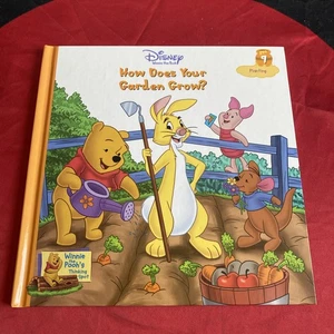 *KIDS* Winnie The Pooh: How Does Your Garden 🪴 Grow? (2005, Disney Hard Book) - Picture 1 of 17