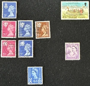 1958-74 Great Britain Regional Islands And Machins Regional Islands Stamps Used - Picture 1 of 1