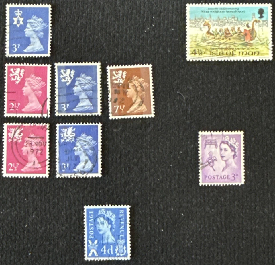 1958-74 Great Britain Regional Islands And Machins Regional Islands Stamps Used - Image 1 of 1