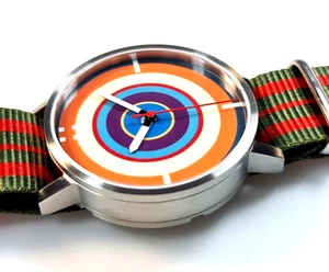 Concentric A-011 - Designer-Uhren Unikat - Minimal Art - Picture 1 of 14