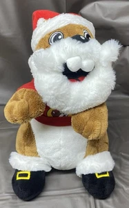 Buc-ees Beaver Santa Claus Plush 2024 9” - Picture 1 of 8