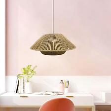 Woven Rope Lampshade Ceiling Lights Fixtures Covers Home Pendant Lamp Shades