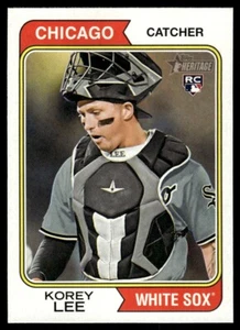 2023 Topps Heritage Korey Lee Rookie Chicago White Sox #719 - Picture 1 of 2