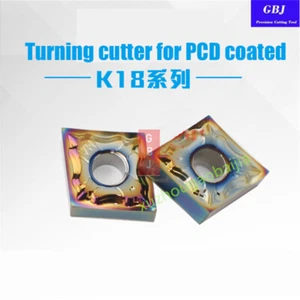 PCD coating CNMG120402-HA CNMG120404-HA K18 Turning High gloss for aluminum 431 - Picture 1 of 3