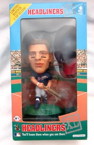 Chipper Jones 1998 XL Headliners Braves 3B Figure Limited to 1/20000-Brand New! - Picture 1 of 4