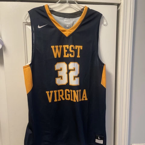 Nike West Virginia Mountaineers Men’s Basketball Jersey Size Large Cover