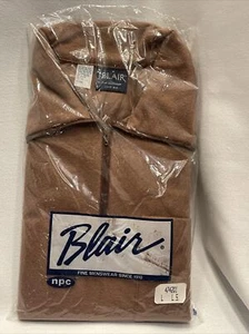 De colección J. Blair Ropa Fina para Hombre Pulóver Ligero con Cremallera Suéter L Cuello de Tortuga - Imagen 1 de 5
