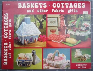 Vintage Baskets Cottages and Other Fabric Gifts Book Gingerbread House Baby - Picture 1 of 2