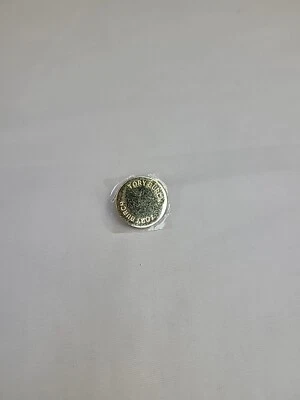 NEW With Film One (1) Tory Burch Replacement Button Gold Color Loop Back - Image 1 of 4