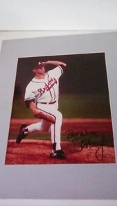 Steve Avery Autograph Atlanta Braves MLB 8x10 Photograph - Picture 1 of 2