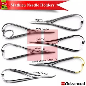 All Type Of Surgical Mathieu Needle Holder Forceps Orthodontic Ligature Pliers - Imagen 1 de 8