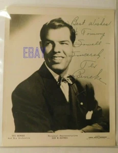 Original Tex Beneke Photo with autograph - Picture 1 of 3