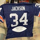 Bo Jackson Autographed  Limited Edition 202/500Blue Auburn Jersey JSA COA T52711