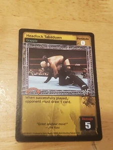 WWE WWF Raw Deal CCG - Headlock Takedown SS - Picture 1 of 1