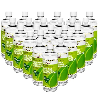 EKOFUEL Bio Ethanol Fuel – Premium Bioethanol for Liquid Fireplaces (24 Litres) - Image 1 of 4