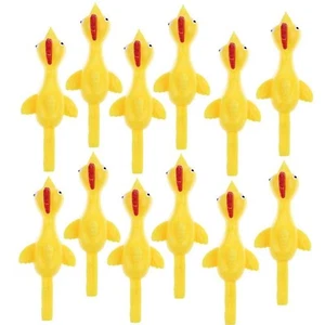 CCINEE 24 PCS Slingshot Chicken Rubber Flickin Chicken Game for Kids Party Fa... - Picture 1 of 7