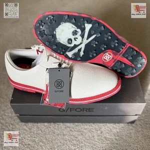 G/Fore FORE G4 Camo Gallivanter Golf Sneaker Shoe ⛳️ US 10 Poppy Red Black Skull - Picture 1 of 11