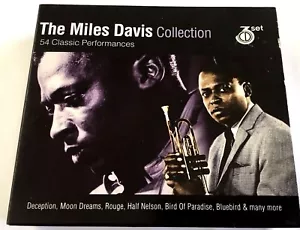 The Miles Davis Collection - 54 Classic Performances - 3 x CD Box Set NM - Foto 1 di 12