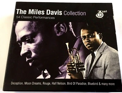 The Miles Davis Collection - 54 Classic Performances - 3 x CD Box Set Mint CD'S - Image 1 of 4