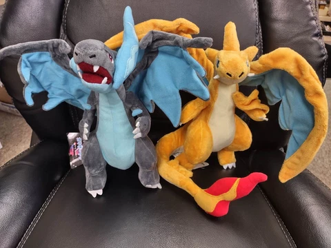 Pokemon Mega Charizard X / Y Set Plush Toy Cover