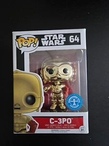 STAR WARS FUNKO POP! VINYL C-3P0 64 UNDERGROUND TOYS - Imagen 1 de 7