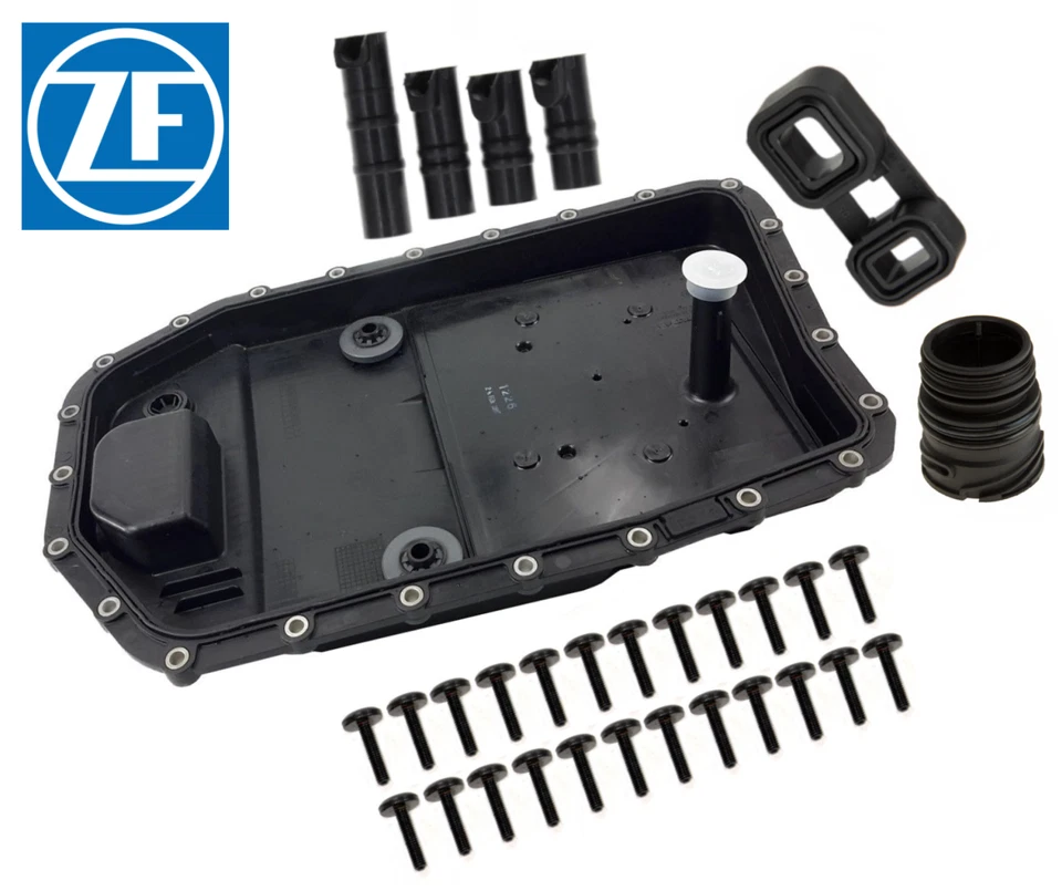 Conjunto de cárter de aceite de transmisión OEM adaptador ojal sello manguitos kit de pernos para BMW Foto 1 de 2
