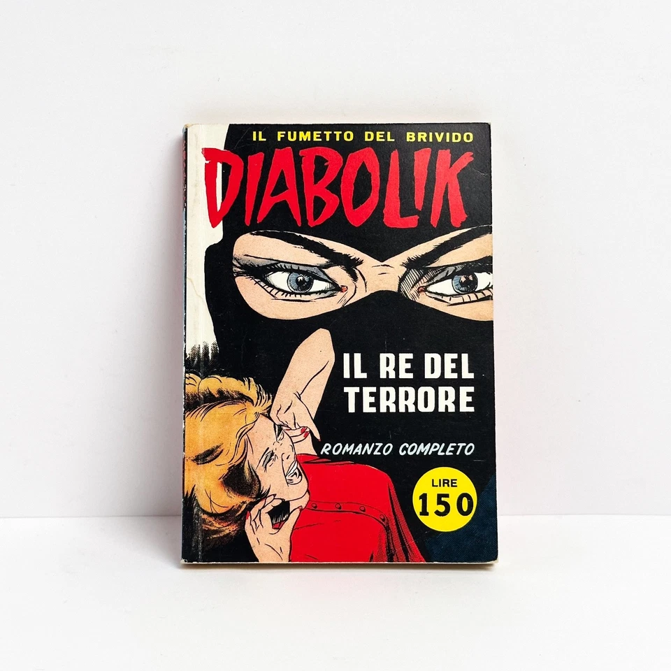 DIABOLIK RISTAMPA DEL NUMERO 1 IL RE DEL TERRORE Allegato omaggio N.4 del 1994 Foto 1 de 4