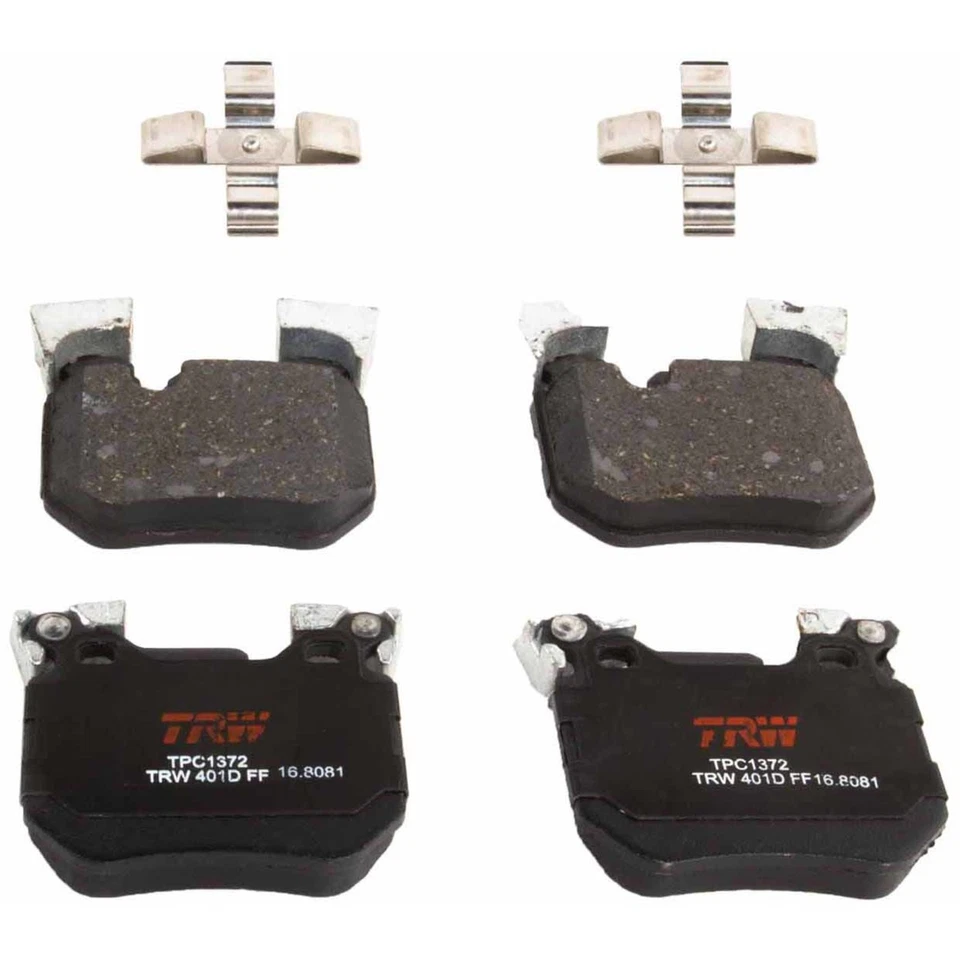 Juego de pastillas de freno trasero TRW TXM1372 para BMW 135i 2008-2013 Foto 1 de 1