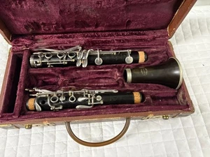 Vintage Evette Buffet Crampon Clarinet Paris France  With Case - Picture 1 of 6