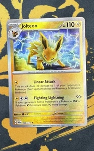 Jolteon (Poke Ball Pattern) 029/131 Prismatic Evolutions Holo - Picture 1 of 2