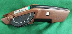 Vintage ESSELTE Dymo Office Mate II 1540 Uses 3/8” & 1/2” Tape Label Maker Brown - Picture 1 of 5