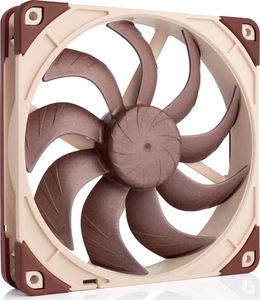 Noctua NF-A14x25 G2 PWM, Ventilateur PC Silencieux 140mm Qualité Premium, 4 Broches (Marron) - Photo 1/9