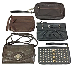 Lote de 5 Monederos Clutch Under One Sky Tachonados Bueno Simply Vera Wang Muñequeras - Imagen 1 de 24
