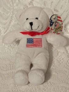Flag Bear Patriotic Stuffed Animal Toys tblaz1 - Picture 1 of 12