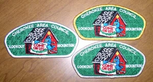 Cherokee Area Council 95th Ann CSP Set of 3 - SA61, SA62,, SA63 - Mint - Picture 1 of 1