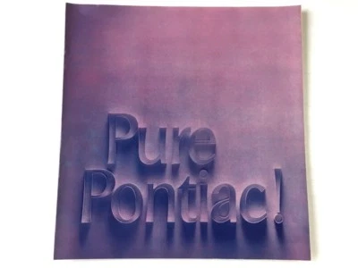 1971 Pontiac Sales Brochure Catalog - GTO Firebird LeMans Grand Prix Bonneville Foto 1 de 4