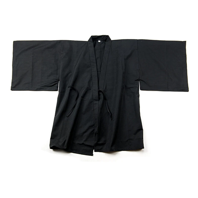 EKENDO IAIDO broad SLEEVE Black GI large sleeves Tetron jacket japanese kimono top gi