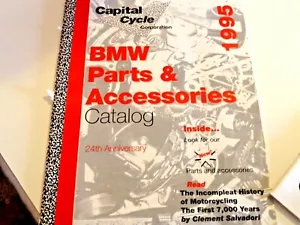 Capital Cycle 1995 catálogo de piezas y accesorios BMW motocicletas 24 aniversario - Imagen 1 de 6