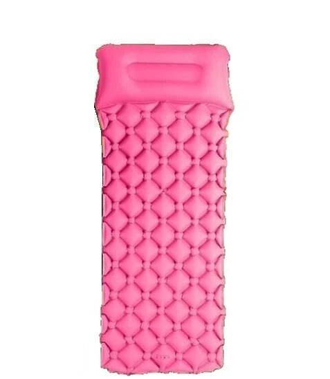 Kinder-Isomatte für Camping und Übernachtungen mit Kissen, aufblasbare Matratze - Bild 1 von 1