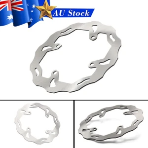 240mm Front Brake Disc Rotors Disk Steel Silver Fit For SUZUKI RMX450Z 2014 - Picture 1 of 9