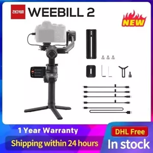 Zhiyun WEEBILL 2 3-Axis Touch-Screen Gimbal Stabilizer for DSLR Mirrorless Sony - Picture 1 of 12