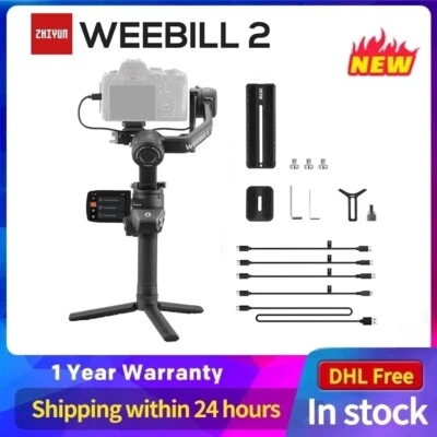 Zhiyun WEEBILL 2 3-Axis Touch-Screen Gimbal Stabilizer for DSLR Mirrorless Sony - Image 1 of 4