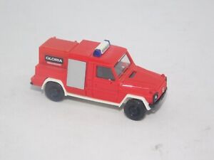 6811 Herpa fire brigade MB emergency car with Gloria attachment 1:87