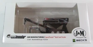 SPECCAST J&M BECKS LC390 1:64 BLACK SPEEDTENDER GOOSENECK SEED TENDER TRI-AXLE - Picture 1 of 5